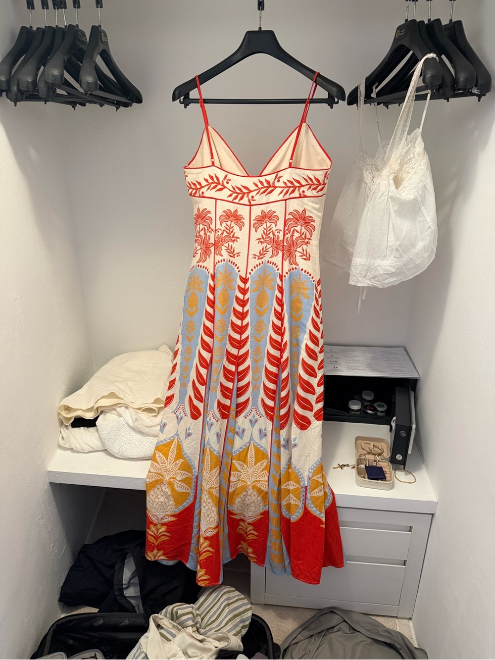 Anthropologie x Farm Rio Sleeveless V-Neck A-line maxi dress - Picture 4 of 6